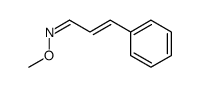 trans-syn 1-methoxyimino-3-phenyl-2-propene结构式