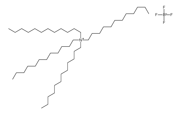 TETRADODECYLAMMONIUM TETRAFLUOROBORATE structure