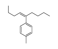 1-methyl-4-non-4-en-5-ylbenzene Structure