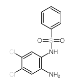 N-(2-amino-4,5-dichloro-phenyl)benzenesulfonamide picture
