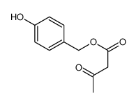 (4-hydroxyphenyl)methyl 3-oxobutanoate Structure