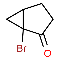 Bicyclo[3.1.0]hexan-2-one, 1-bromo- (9CI) Structure