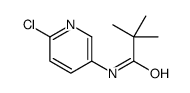 N-(6-Chloro-3-pyridinyl)-2,2-dimethylpropanamide Structure