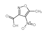 5-METHYL-4-NITRO-3-ISOXAZOLECARBOXYLIC ACID structure