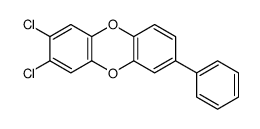 2,3-dichloro-7-phenyldibenzo-p-dioxin结构式