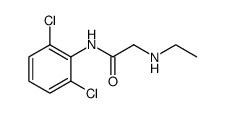 Acetamide, N-(2,6-dichlorophenyl)-2-(ethylamino)结构式