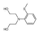 N,N-Bis-(2-hydroxyaethyl)-2-methylthio-anilin结构式