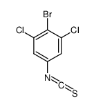 4-Bromo-3,5-dichlorophenylisothiocyanate结构式
