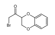 2-BROMO-1-(2,3-DIHYDRO-1,4-BENZODIOXIN-2-YL)-1-ETHANONE,97结构式
