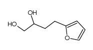 4-(furan-2-yl)butan-1,2-diol结构式