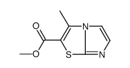 3-甲基-咪唑并[2,1-b]噻唑-2-羧酸甲酯结构式