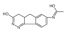 N-(3-oxo-2,4,4a,5-tetrahydroindeno[1,2-c]pyridazin-7-yl)acetamide结构式