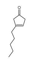 3-pentyl-3-cyclopentenone结构式