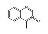 4-Methylquinazoline 3-oxide结构式