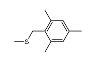 2,4,6-trimethyl(methylthiomethyl)benzene Structure