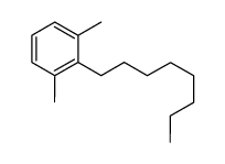 1,3-dimethyl-2-n-octylbenzene Structure