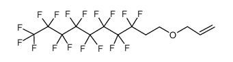 propenyloxy-1H,1H,2H,2H-perfluorodecane Structure
