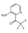 1-(3-aminopyridin-2-yl)-2,2,2-trifluoroethanone结构式