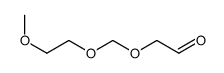 2-(2-methoxyethoxymethoxy)acetaldehyde Structure