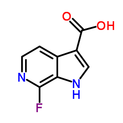 7-氟-1H-吡咯并[2,3-c]吡啶-3-羧酸图片
