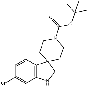 6-氯螺[叔二氢吲哚-3,4'-哌啶]-1'-羧酸叔丁酯图片