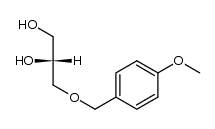 (R)-3-O-(4'-methoxybenzyloxy)-1,2-propanediol structure