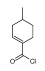 1-Cyclohexene-1-carbonyl chloride, 4-methyl- (9CI) Structure