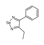 3-ethyl-4-phenyl-1,2,5-selenadiazole结构式