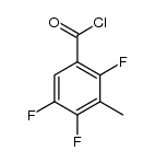 2,4,5-trifluoro-3-methylbenzamide结构式