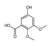 5-hydroxy-2,3-dimethoxy-benzoic acid Structure