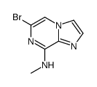 6-bromo-N-methylimidazo[1,2-a]pyrazin-8-amine Structure