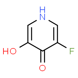 3-氟-5-羟基-1,4-二氢吡啶-4-酮结构式