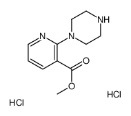 methyl 2-piperazin-1-ylpyridine-3-carboxylate,dihydrochloride Structure