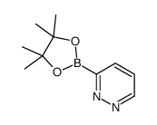 Pyridazine-3-boronic acid pinacol ester Structure