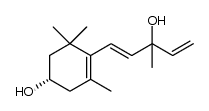 (3S)-3-hydroxy-vinyl-β-ionol结构式