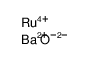 barium ruthenium trioxide structure