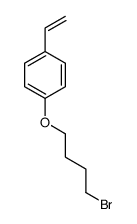 1-(4-bromobutoxy)-4-ethenylbenzene Structure