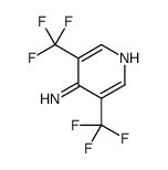 3,5-Bis(trifluoromethyl)-4-pyridinamine结构式