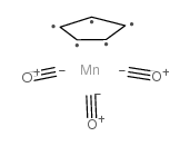 三羰基环戊二烯合锰结构式