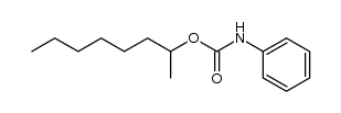 phenyl-carbamic acid-(1-methyl-heptyl ester)结构式