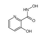 2-Pyridinecarboxamide,N,3-dihydroxy-(9CI) Structure