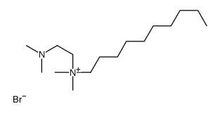 decyl-[2-(dimethylamino)ethyl]-dimethylazanium,bromide结构式