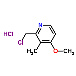 2-(Chloromethyl)-4-methoxy-3-methylpyridine Structure