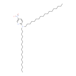 2-N,N-bis(octadecyl)amino-5-nitropyridine结构式