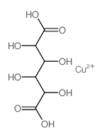 Glucaric acid,copper(2+) salt (1:1) (9CI) Structure