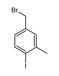 4-(Bromomethyl)-1-iodo-2-methylbenzene Structure