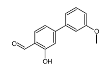 2-hydroxy-4-(3-methoxyphenyl)benzaldehyde Structure