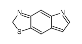 2H-Pyrrolo[2,3-f]benzothiazole(9CI)结构式