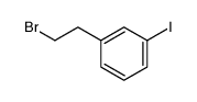 2-(3-iodophenyl)ethyl bromide结构式