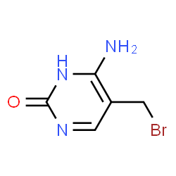 2(1H)-Pyrimidinone, 4-amino-5-(bromomethyl)- (9CI)结构式